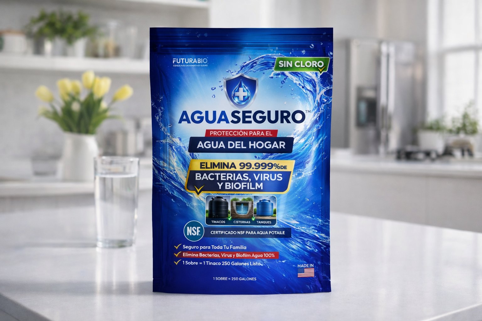 AGUASEGURO™ en el hogar